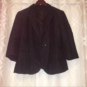 The Limited Black Lace Blazer